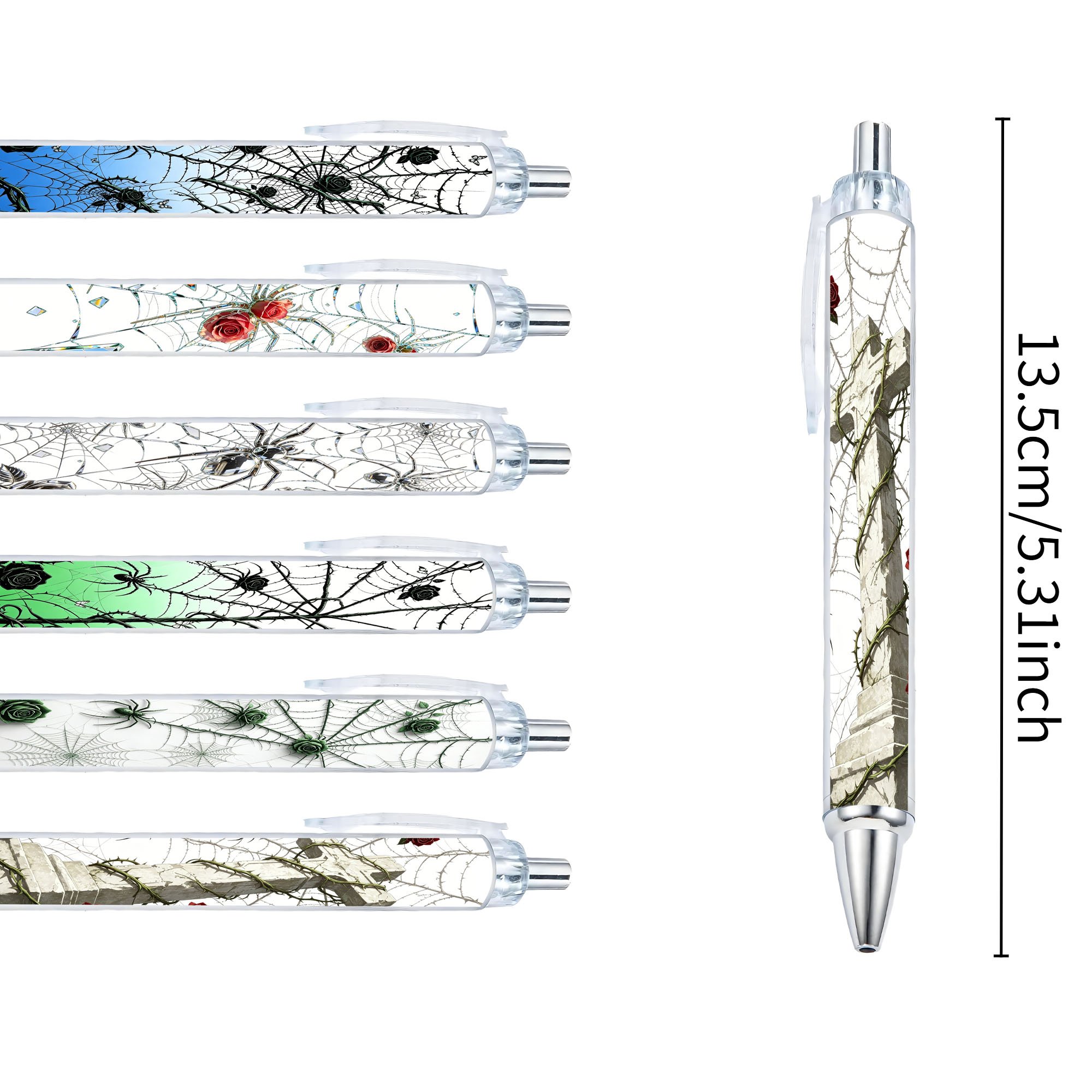 Spider Web Round Pens