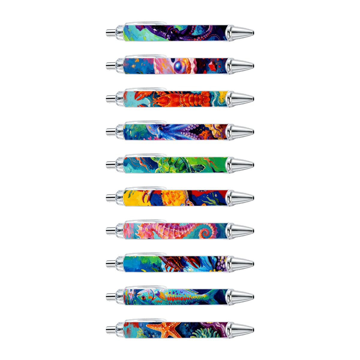 10pcs Deep Sea Creature Gel Pen