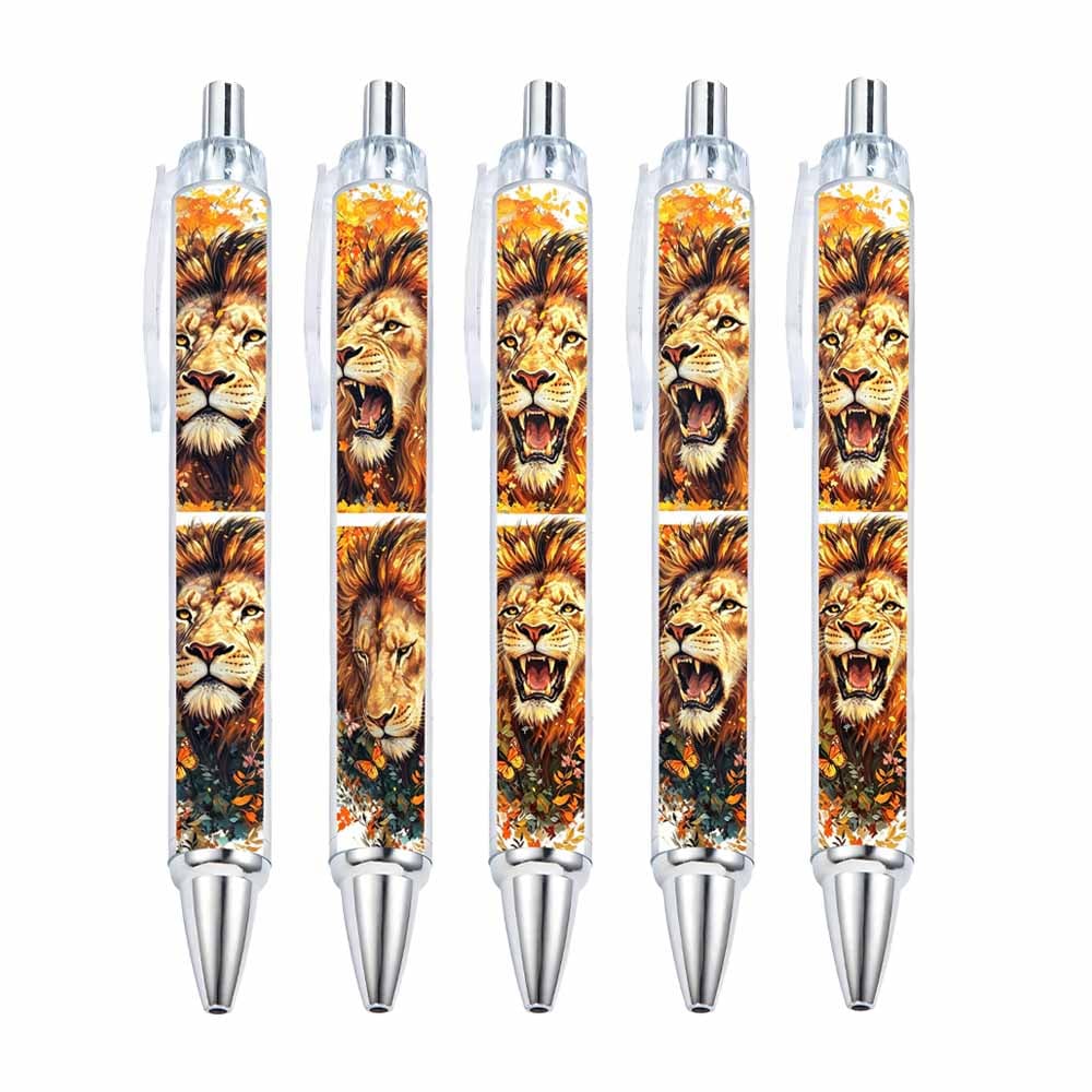 Lion Round Pens