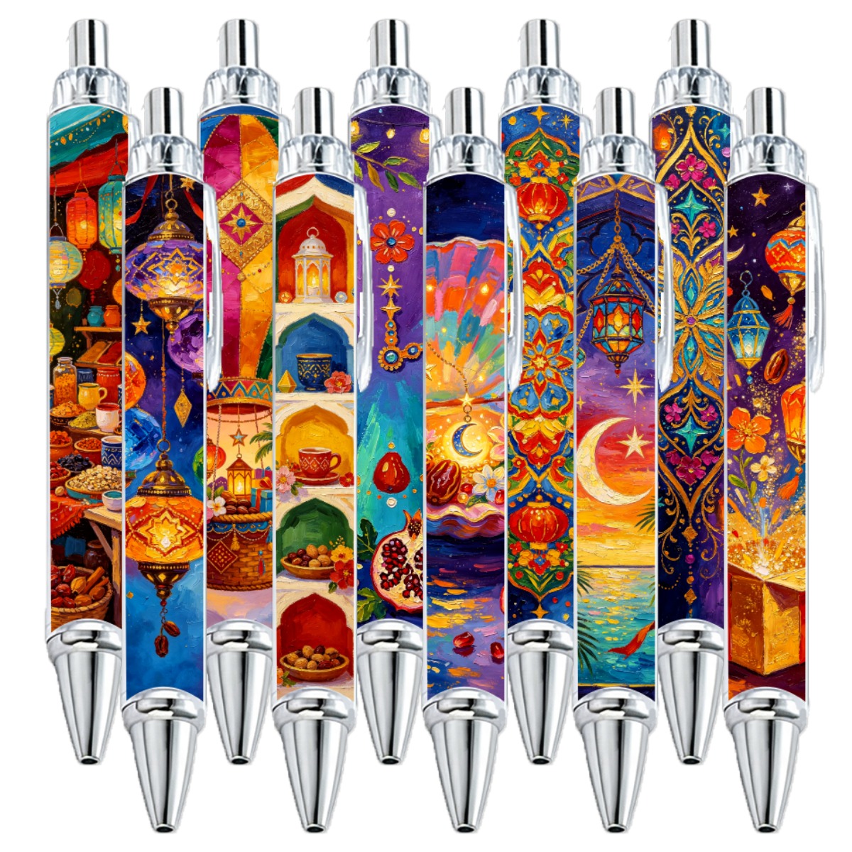 10-Pack Islamic Art Gel Pens