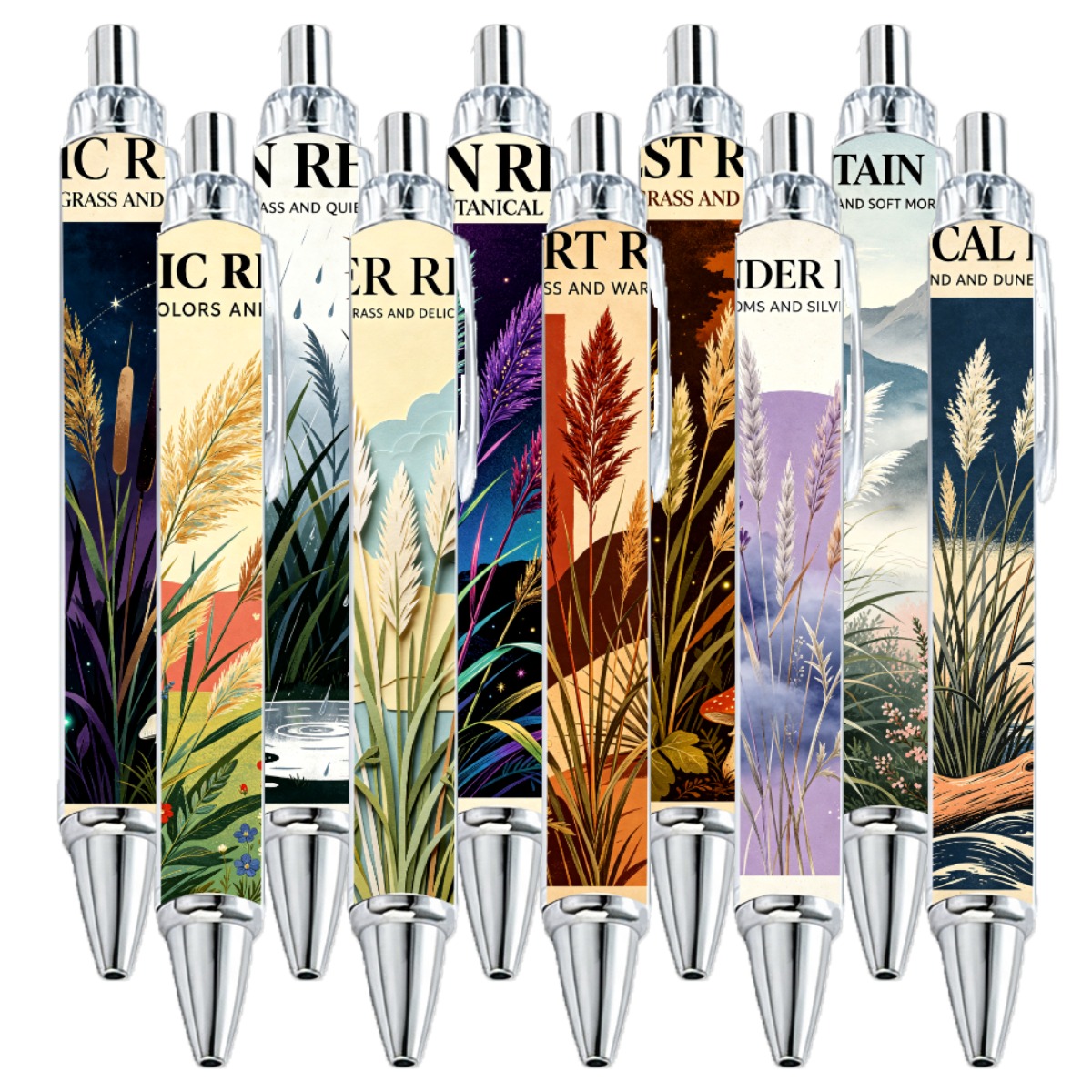 Reed Theme Writing Pens
