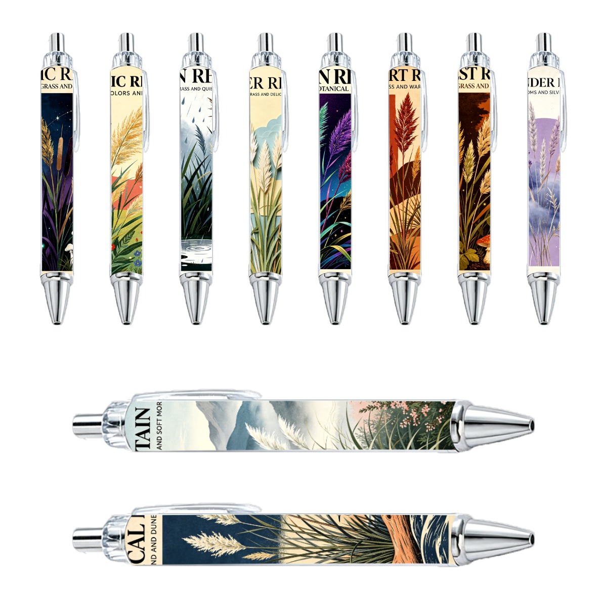 Reed Theme Writing Pens