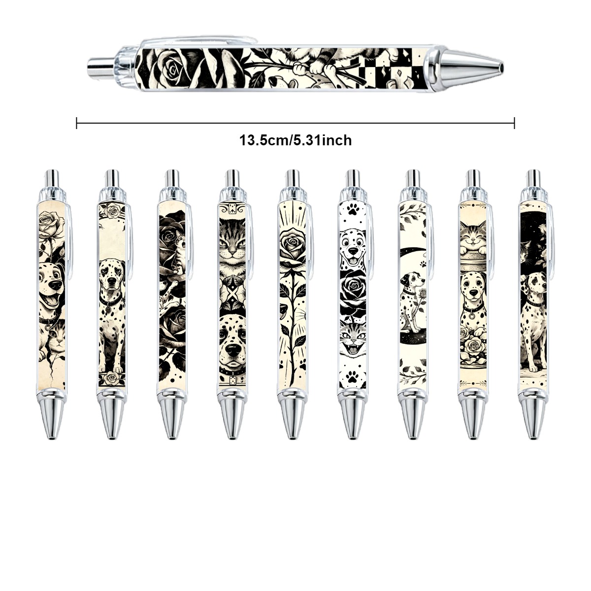 Pet-Themed Ballpoint Pens