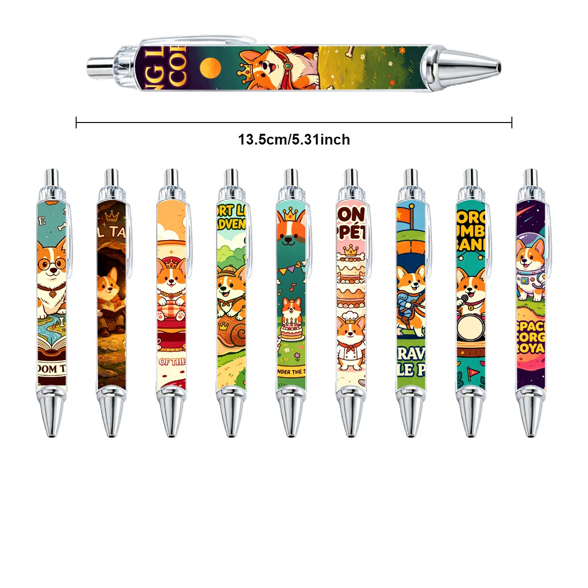 Corgi Dog Fantasy Mechanical Pencils