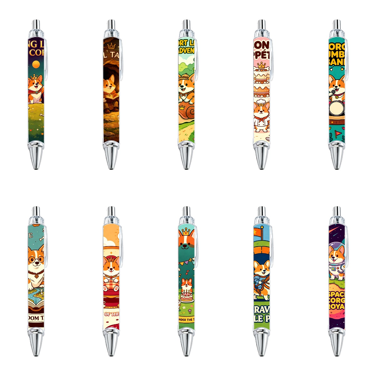 Corgi Dog Fantasy Mechanical Pencils