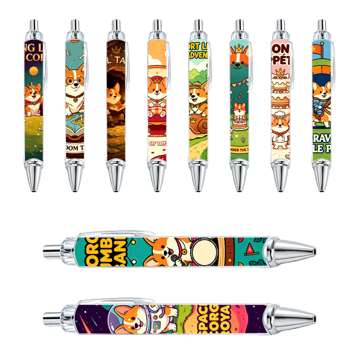 Corgi Dog Fantasy Mechanical Pencils