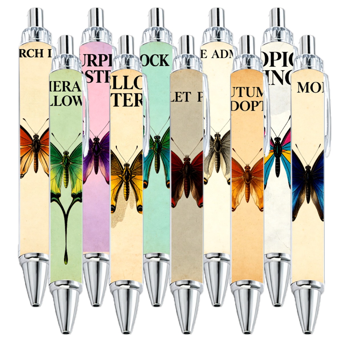 Butterfly Design Ballpoint Pens