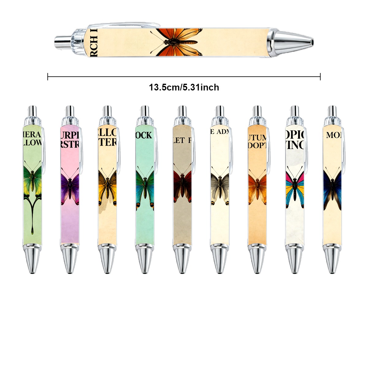Butterfly Design Ballpoint Pens