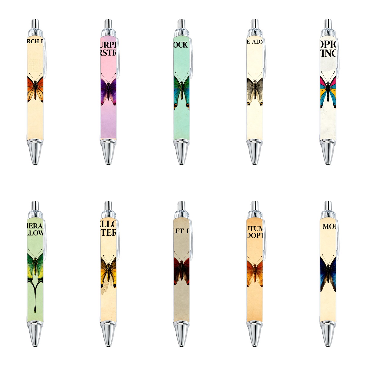 Butterfly Design Ballpoint Pens