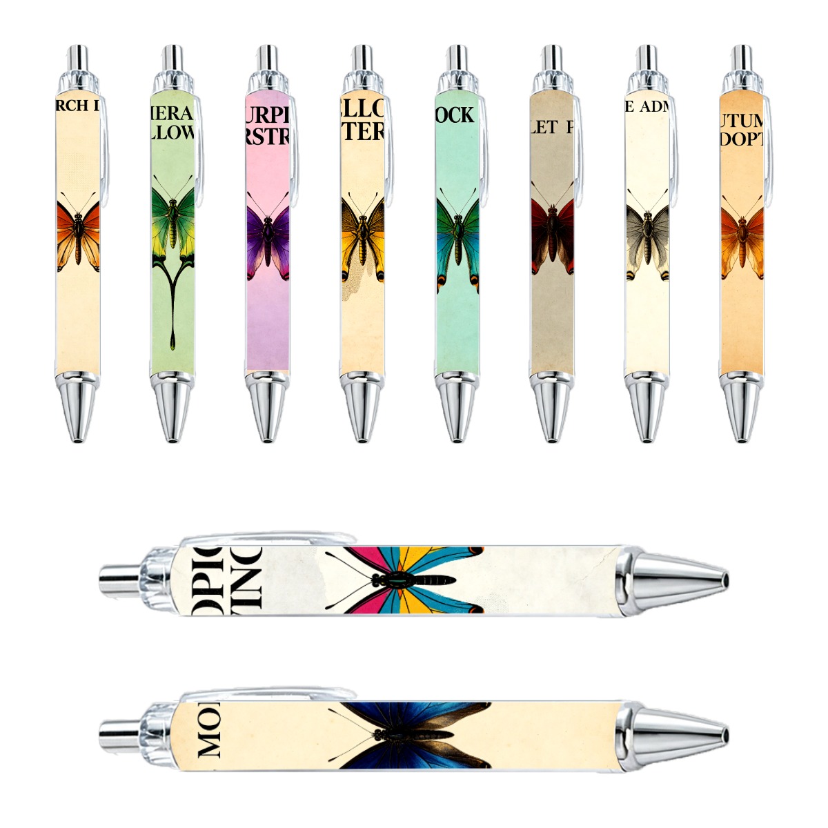 Butterfly Design Ballpoint Pens