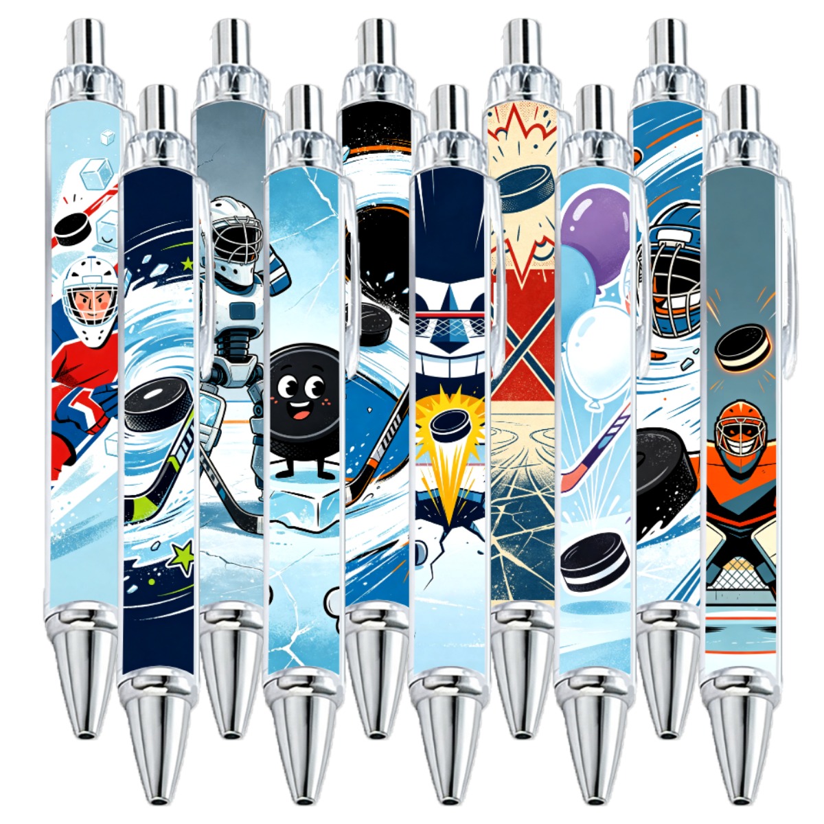 Ice Hockey Themed Pens