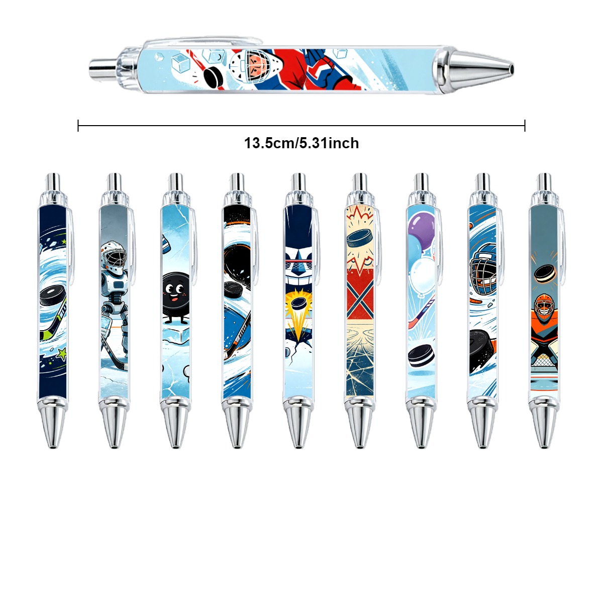 Ice Hockey Themed Pens