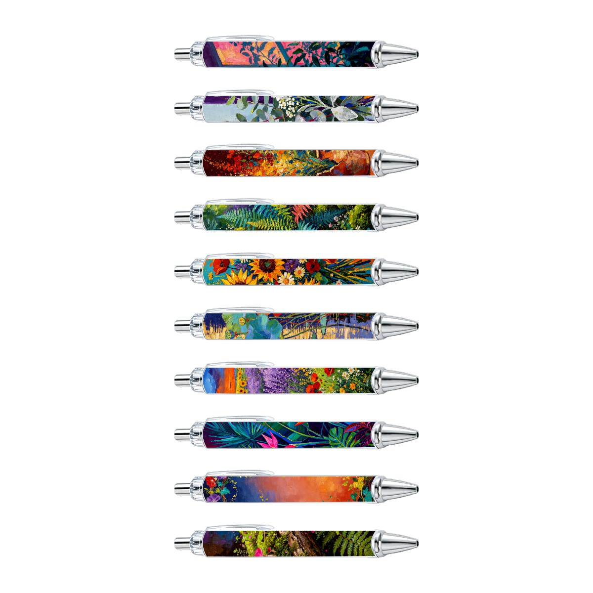 Botanical Art Mechanical Pencil Set