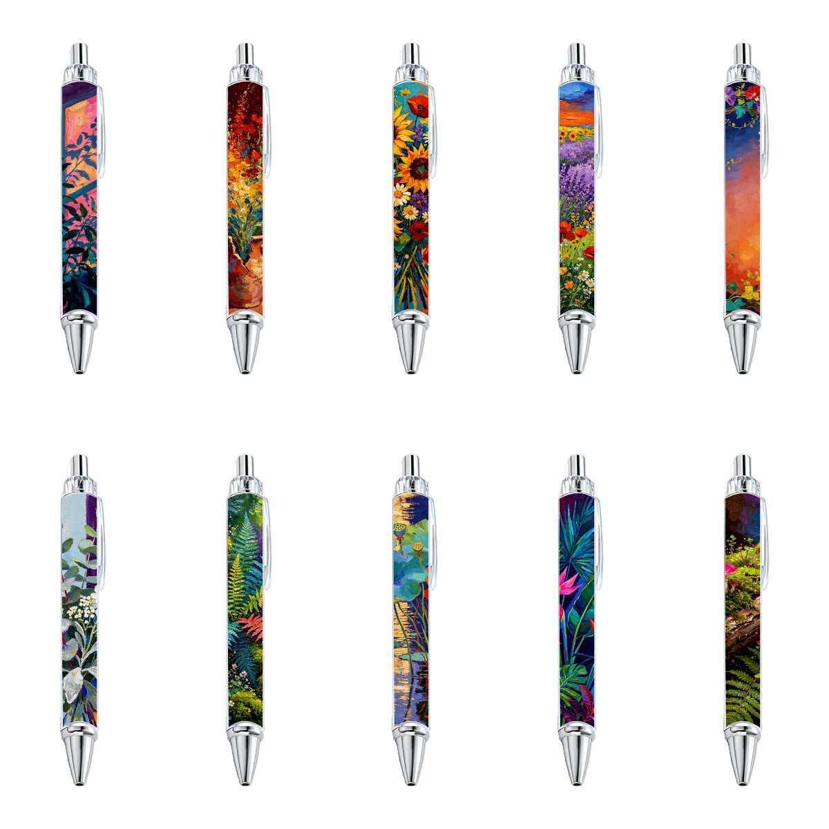 Botanical Art Mechanical Pencil Set