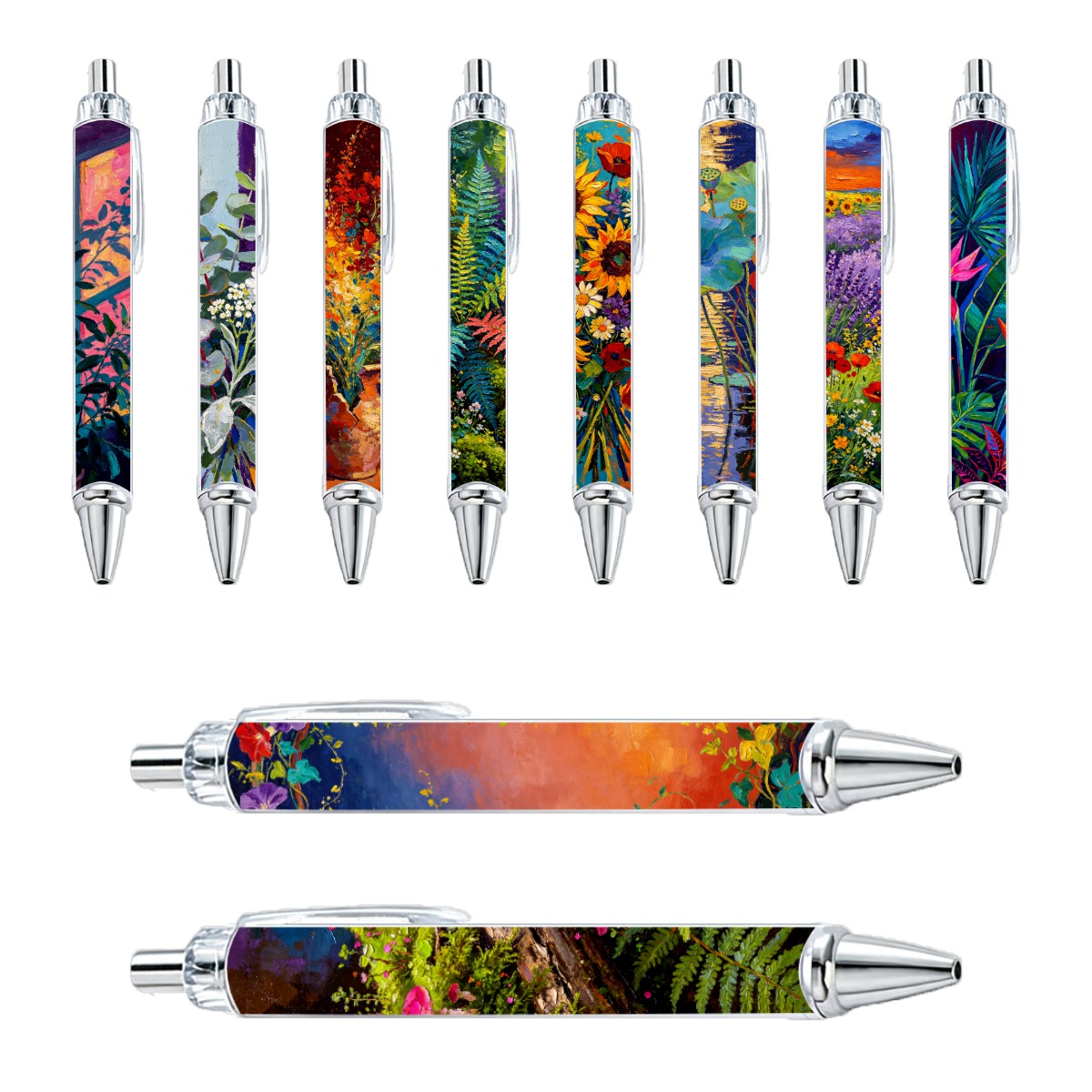 Botanical Art Mechanical Pencil Set