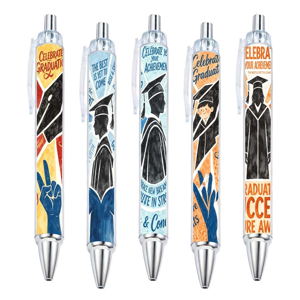 Graduation Celebration Multi Design Pen Set
