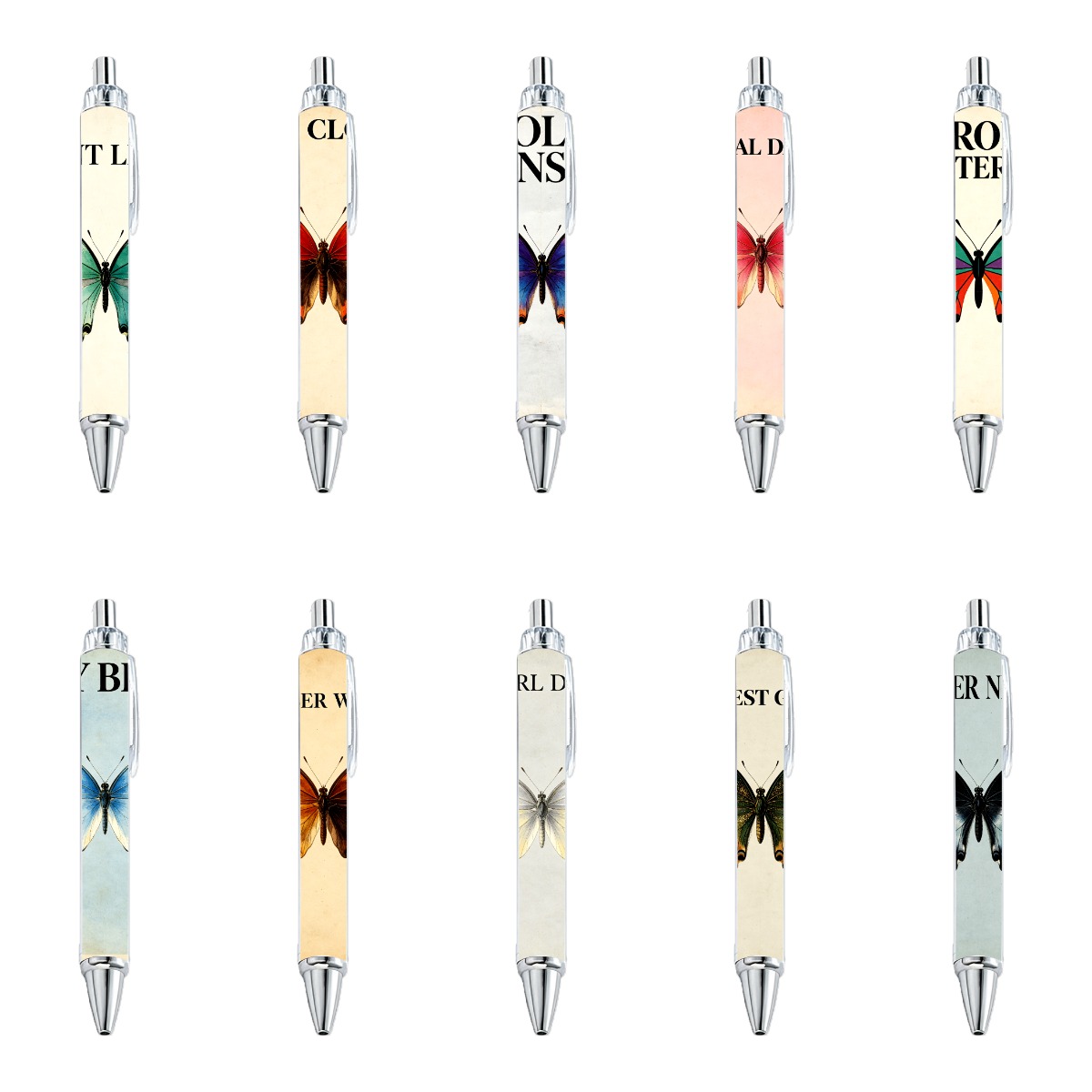 Butterfly Design Ballpoint Pens