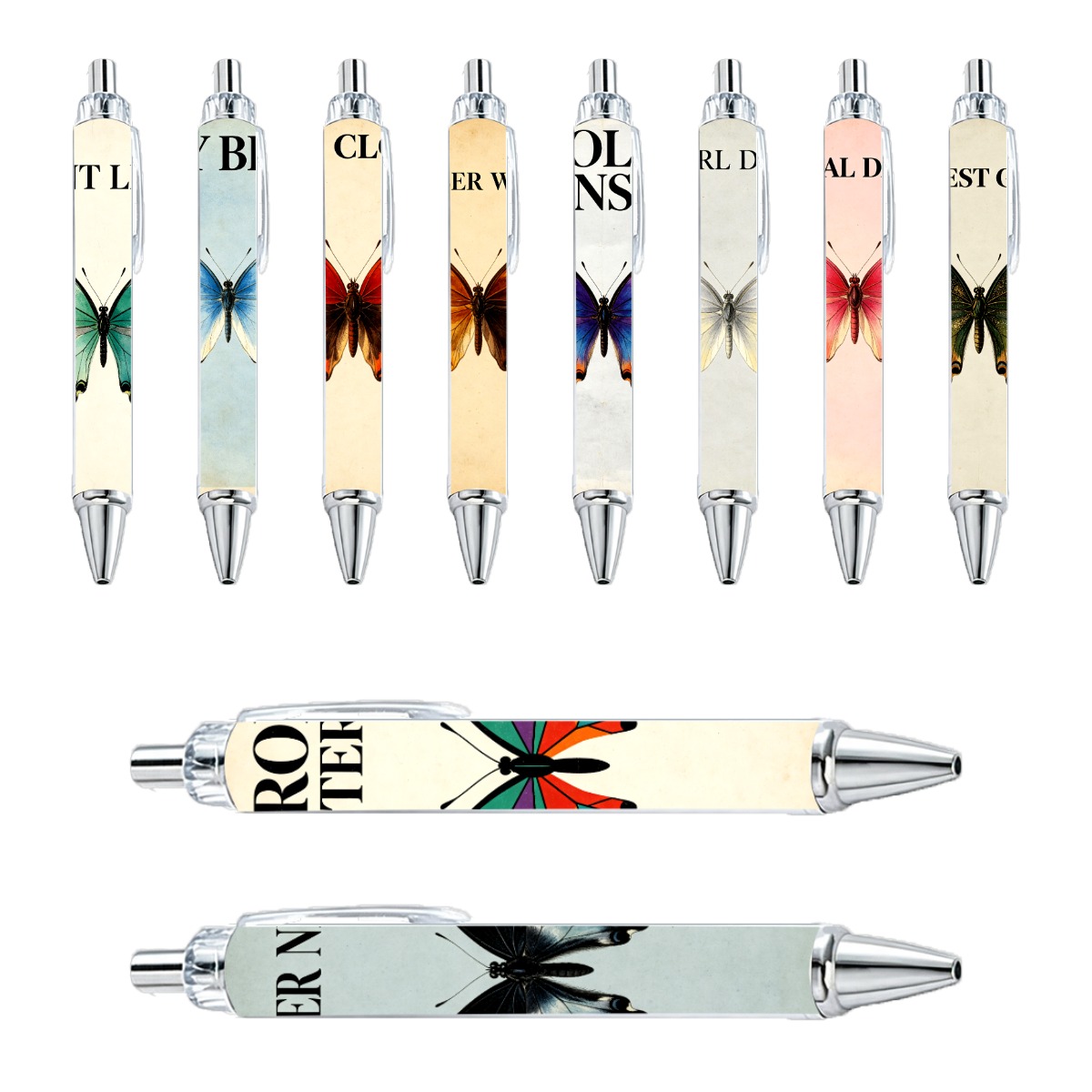 Butterfly Design Ballpoint Pens