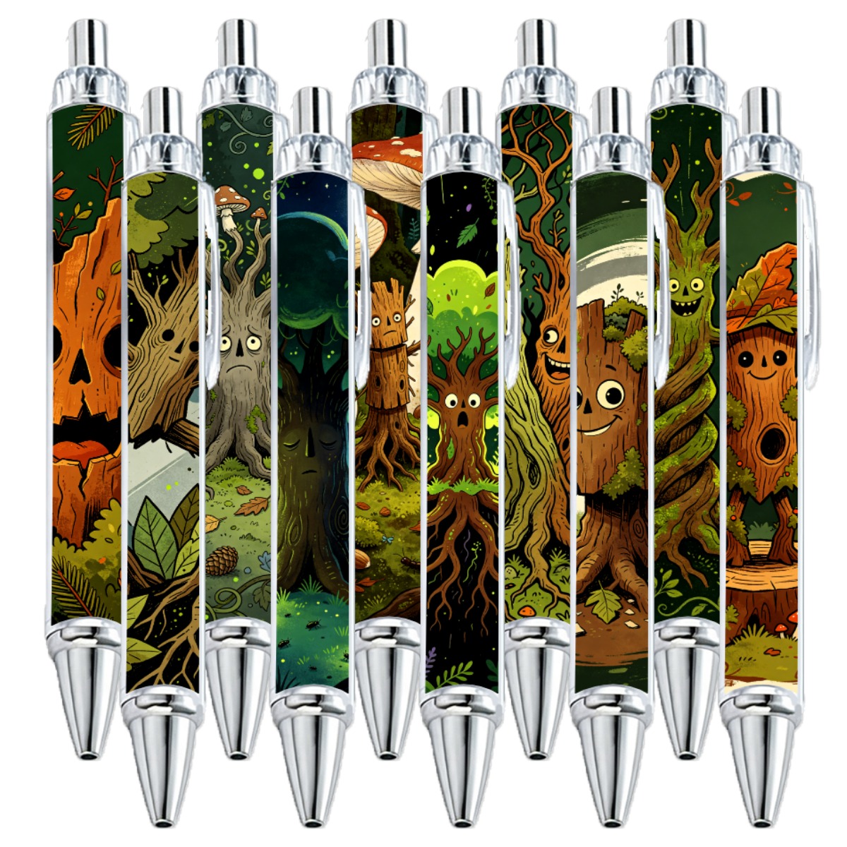 Enchanted Forest Tree Spirit Pens - 10-Pack