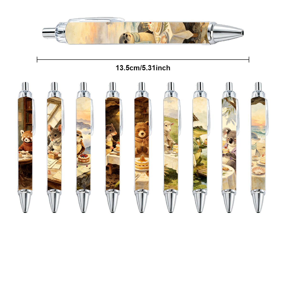 Animal Tea Party Gel Pen