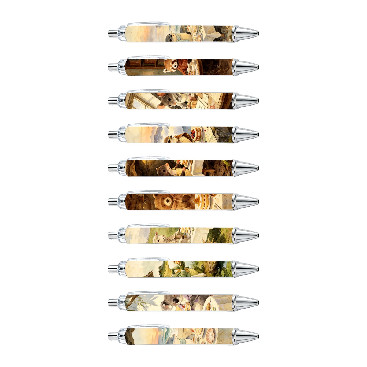 Animal Tea Party Gel Pen