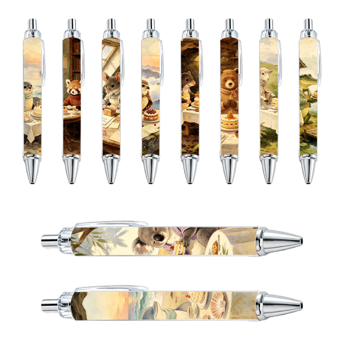 Animal Tea Party Gel Pen