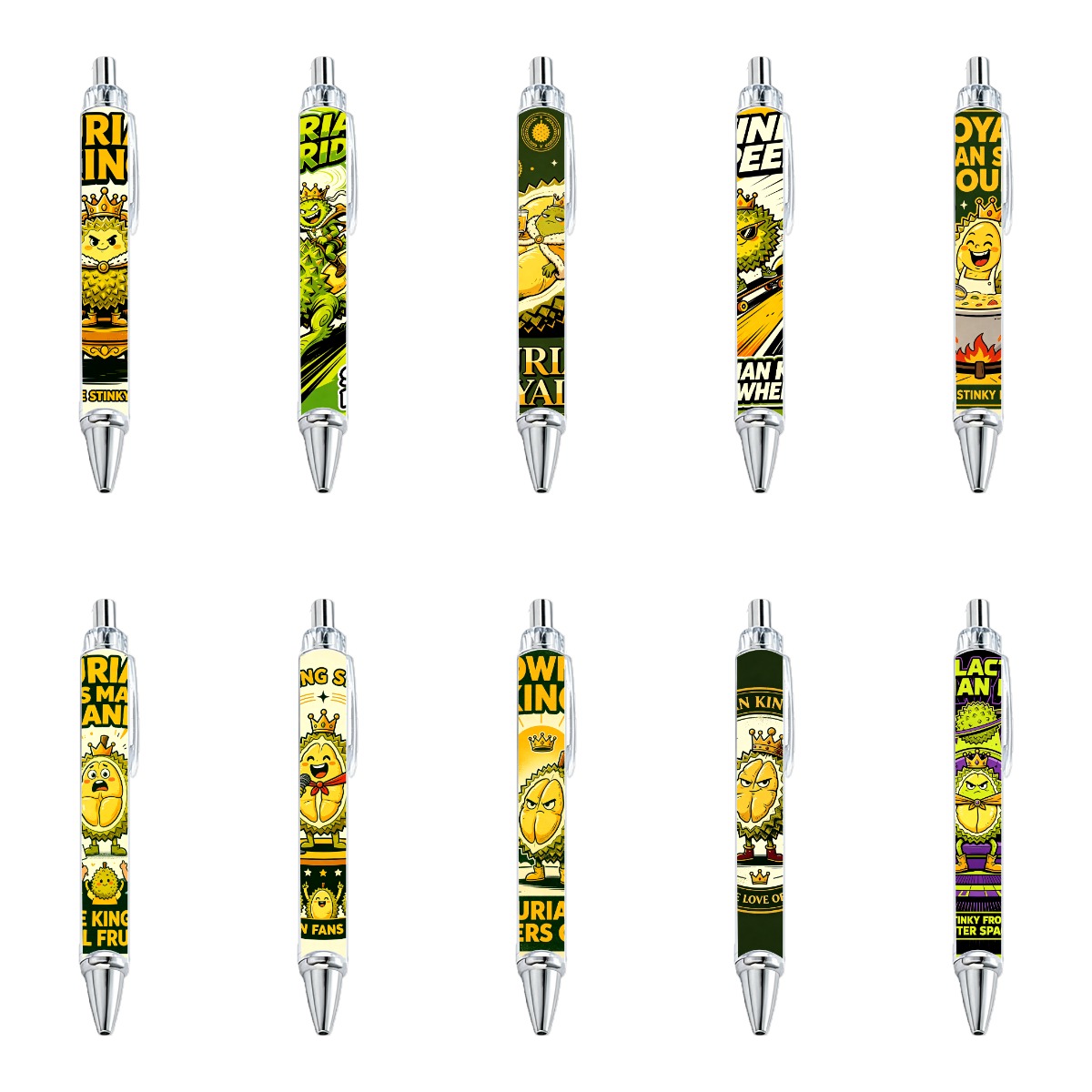 Durian Trendy Print Mechanical Pencils