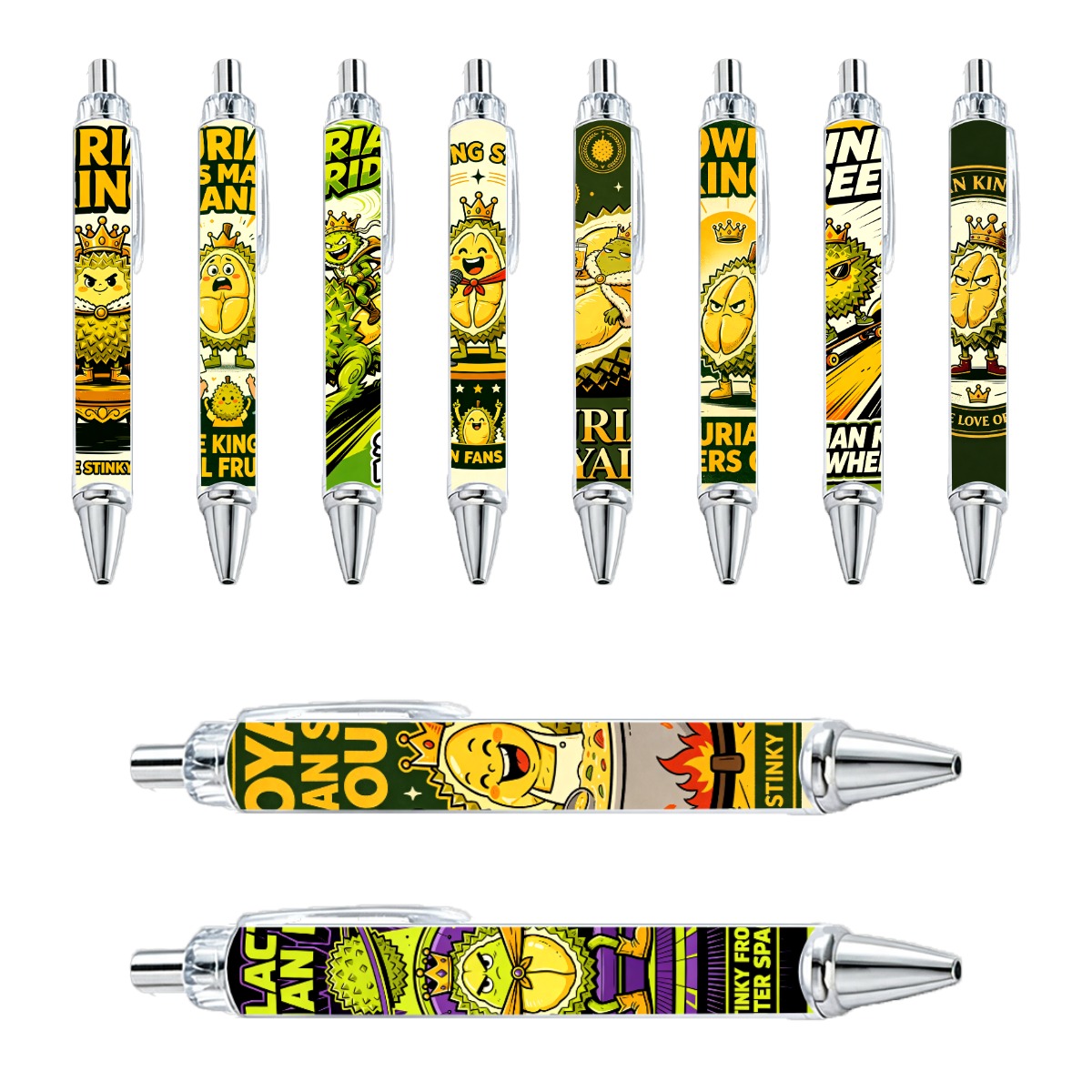 Durian Trendy Print Mechanical Pencils
