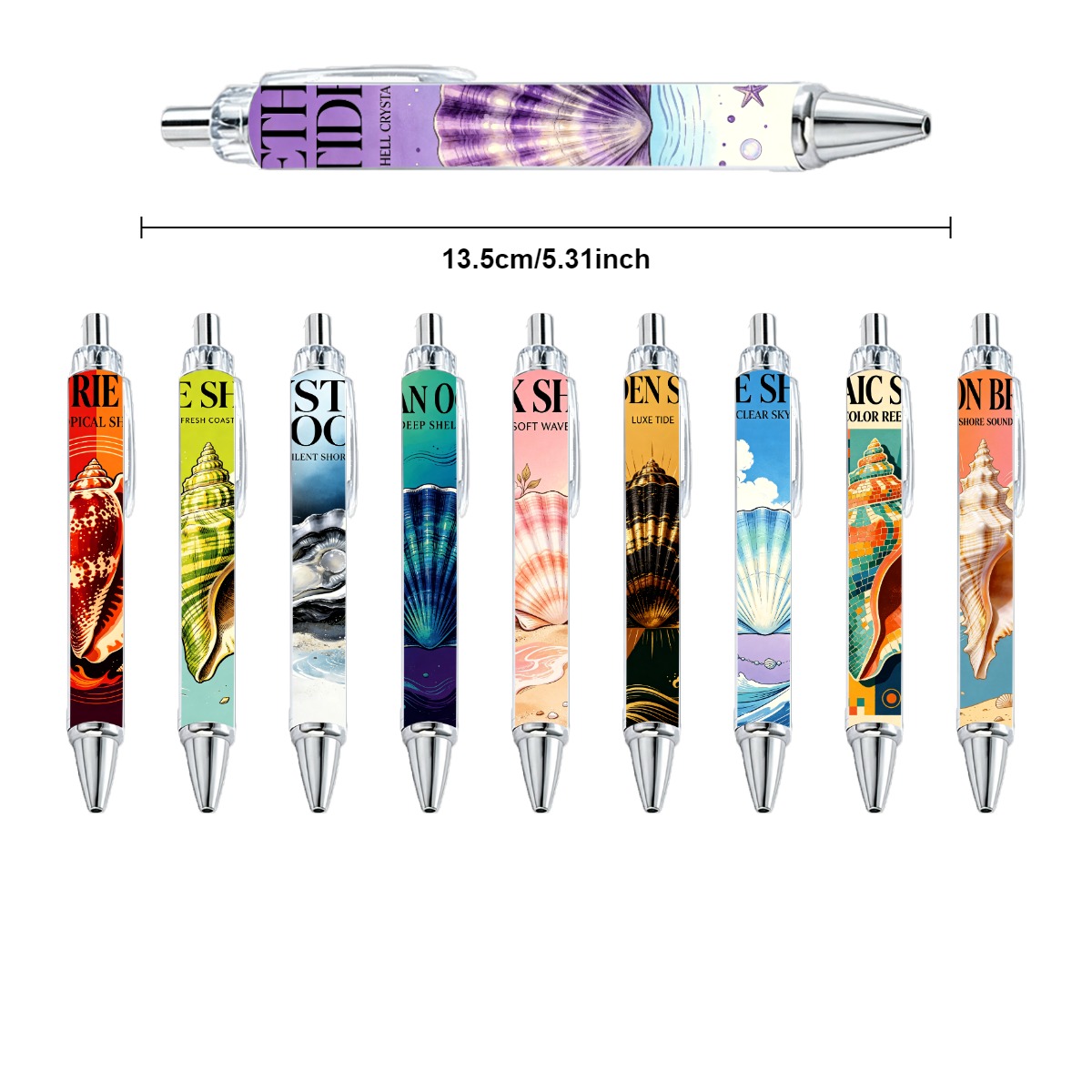 Shell Theme Writing Pens
