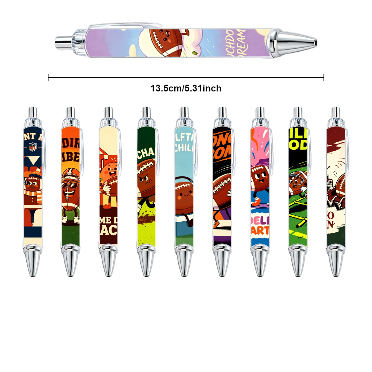 Football Theme Mechanical Pencils