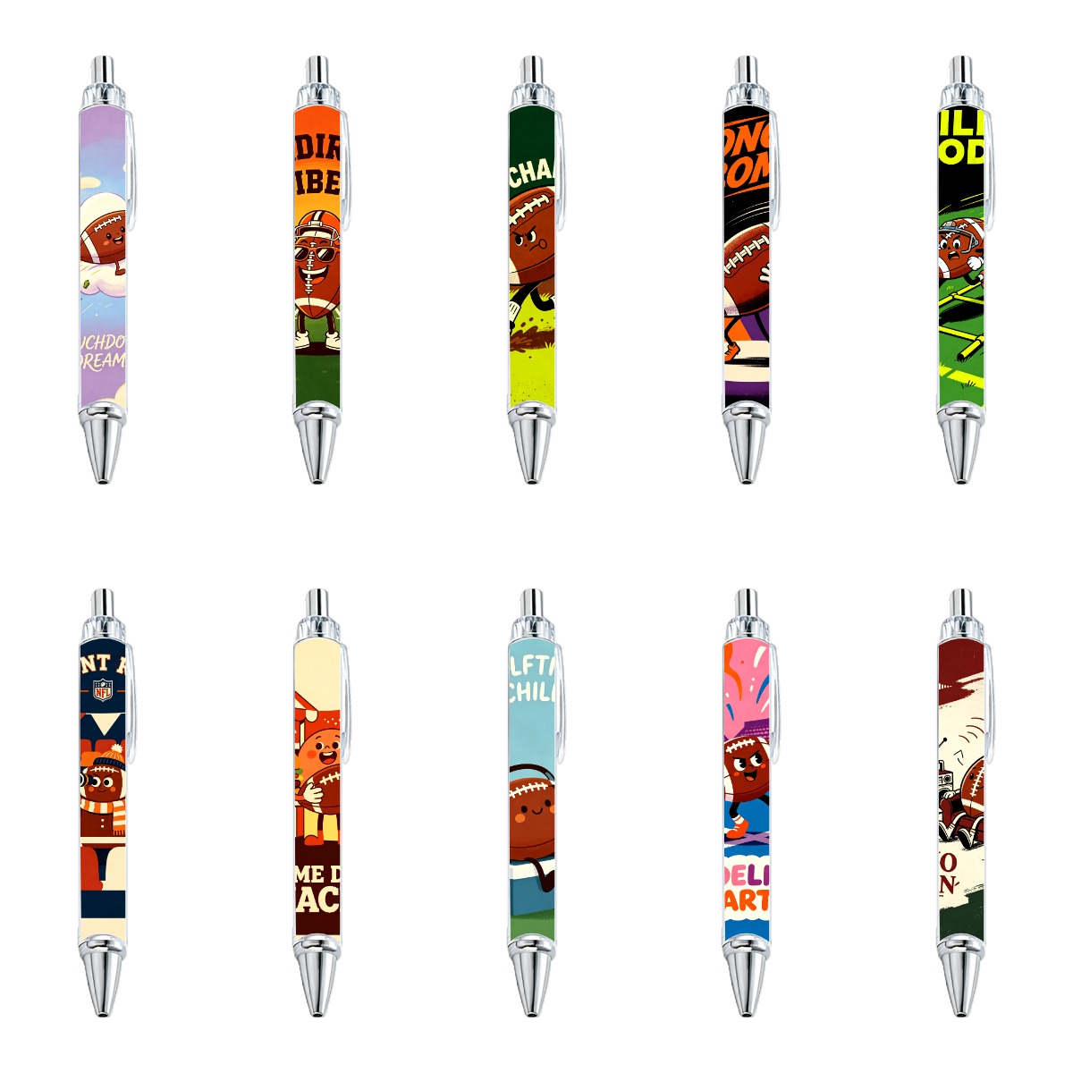 Football Theme Mechanical Pencils