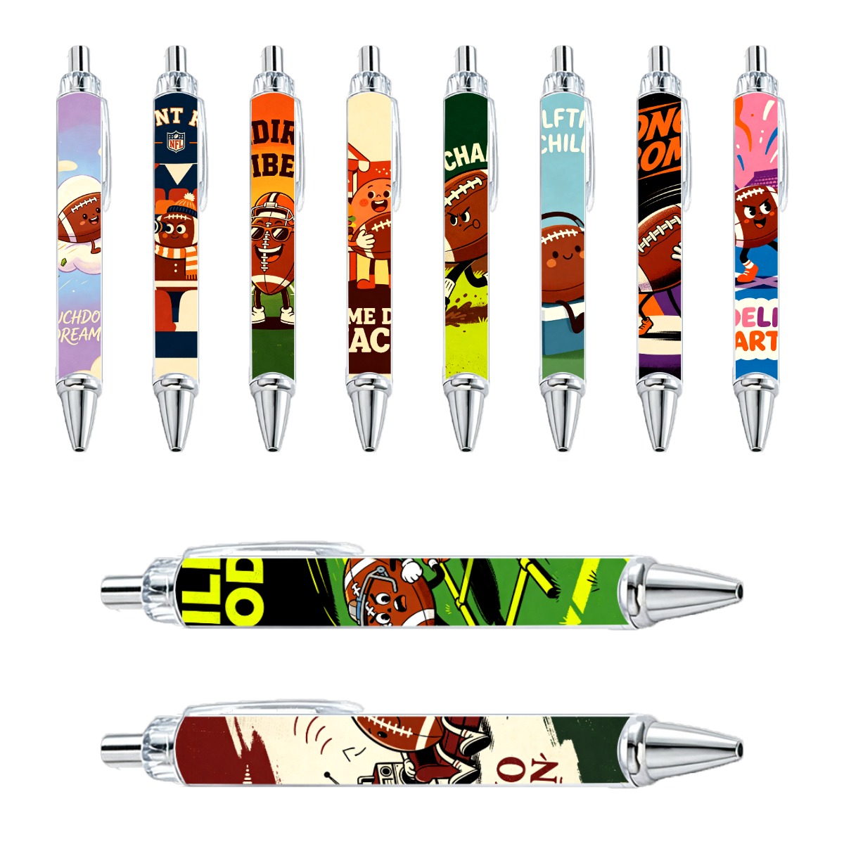Football Theme Mechanical Pencils