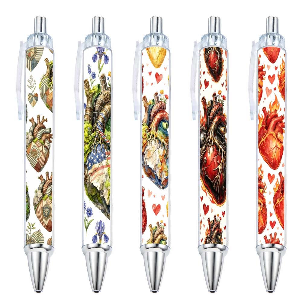 Heart Round Pens