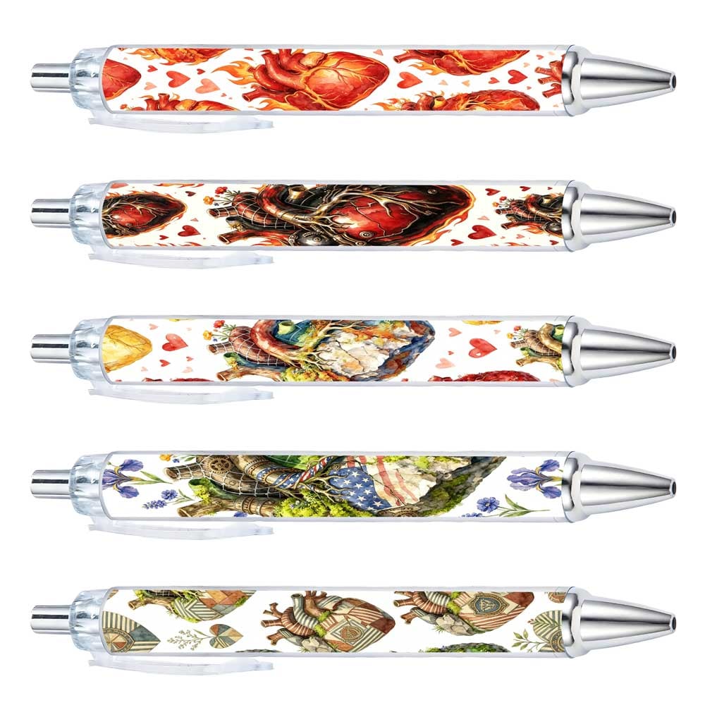 Heart Round Pens