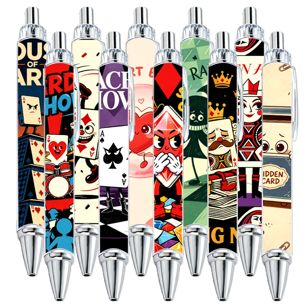 Poker Fantasy Gel Pen