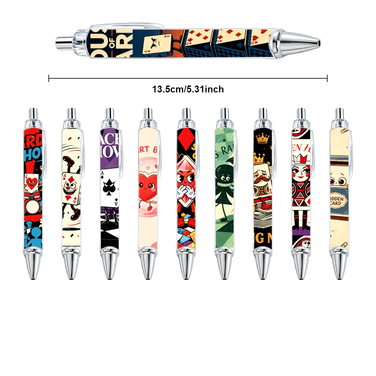 Poker Fantasy Gel Pen