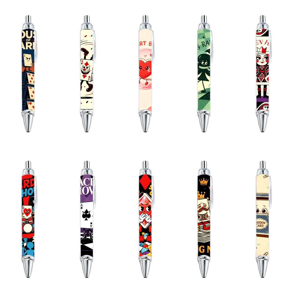Poker Fantasy Gel Pen