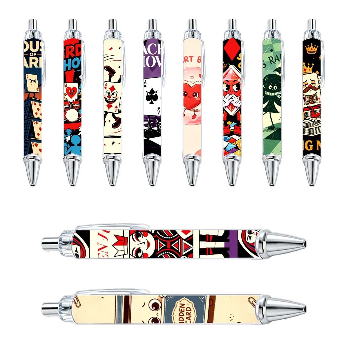 Poker Fantasy Gel Pen