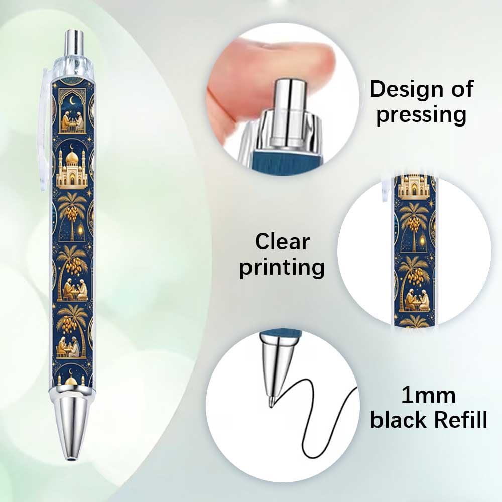 Ramadan Eid Mubarak Themed Gel Pens