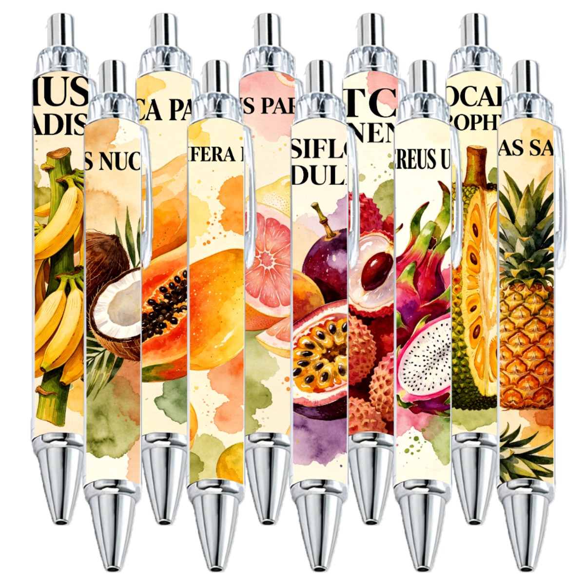 Tropical Fruit Watercolor Gel Pens