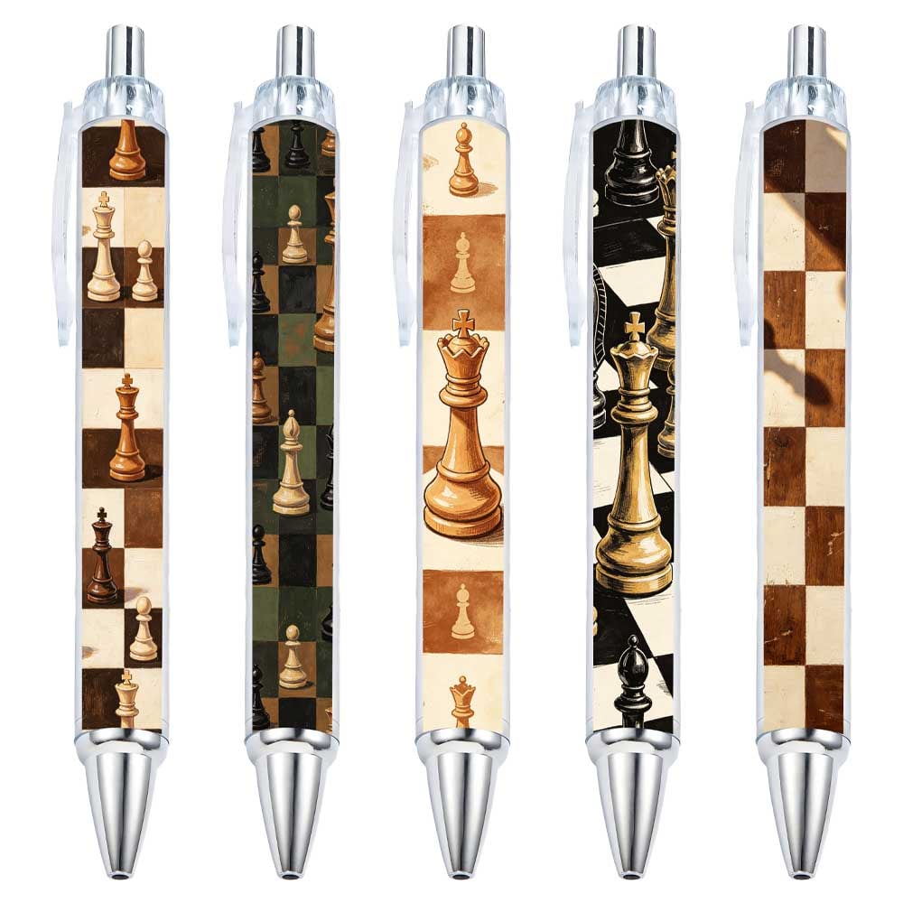 Chess Set Round Pens