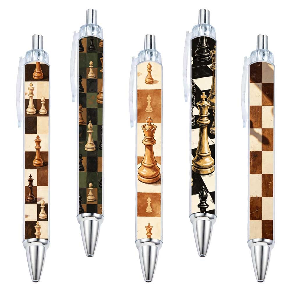Chess Set Round Pens