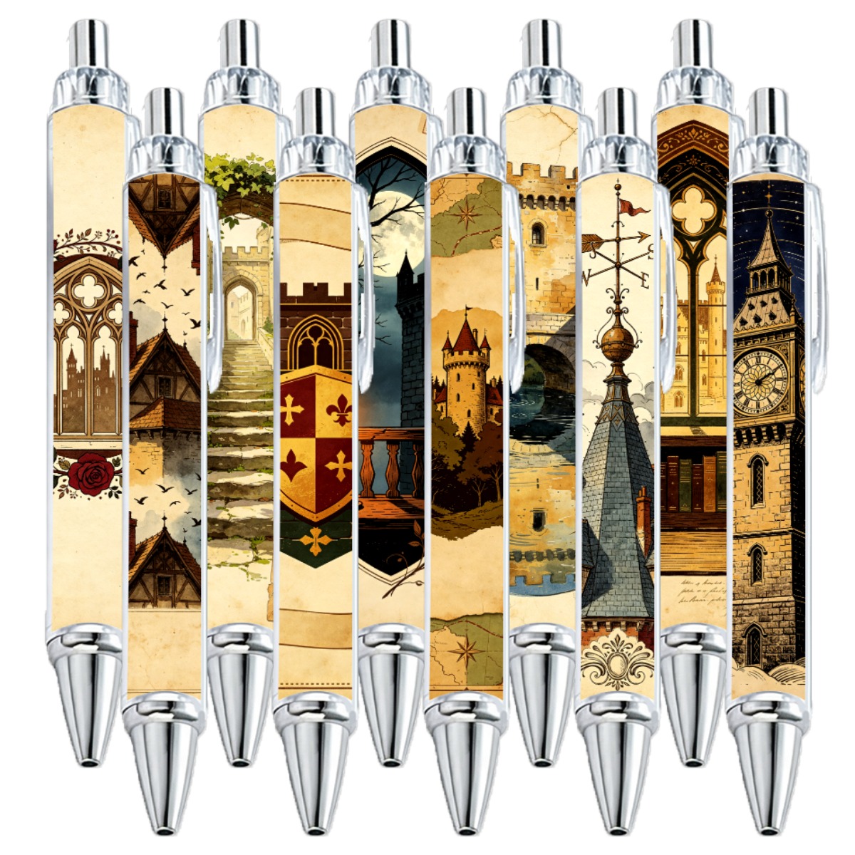 Gothic Castle Neutral Pens