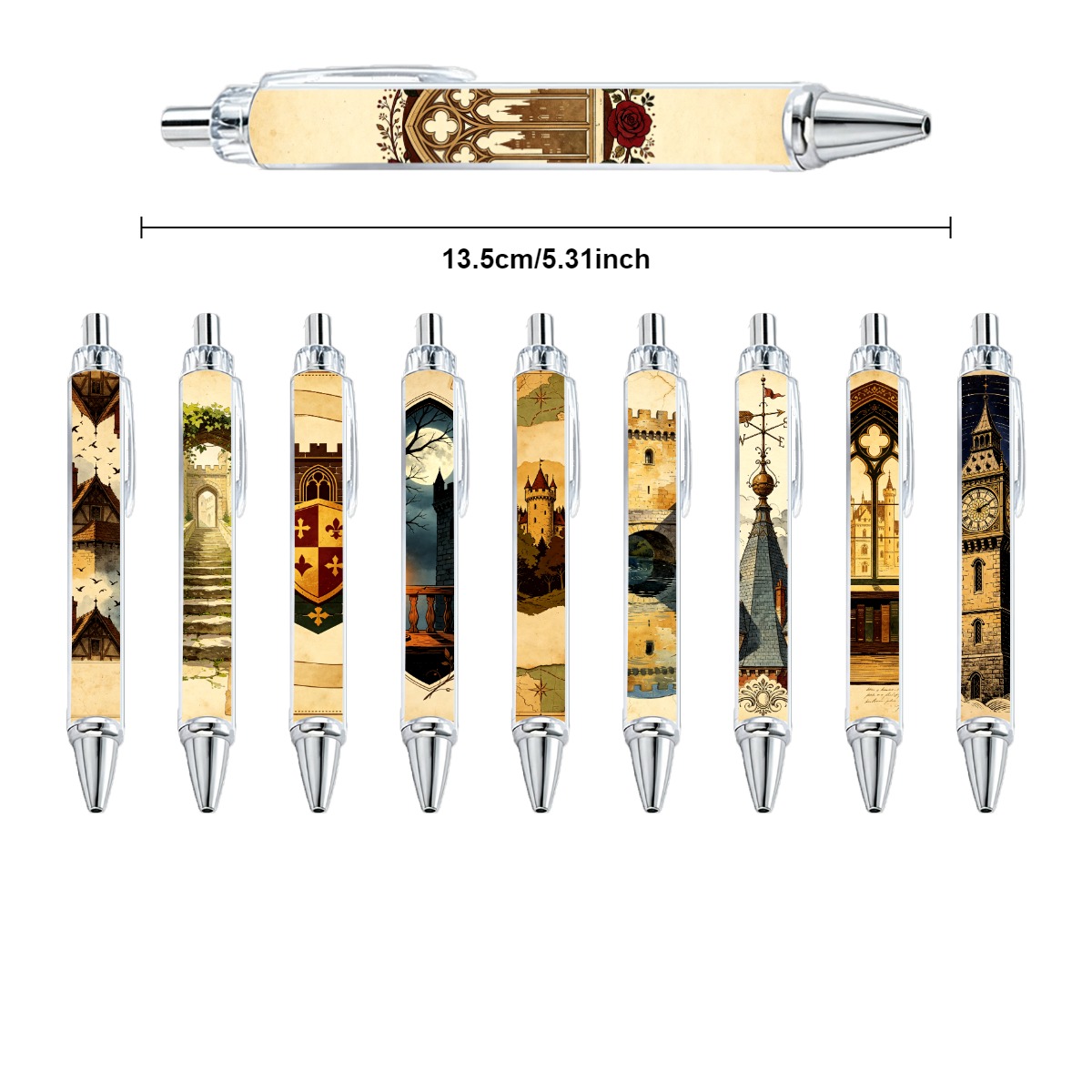 Gothic Castle Neutral Pens