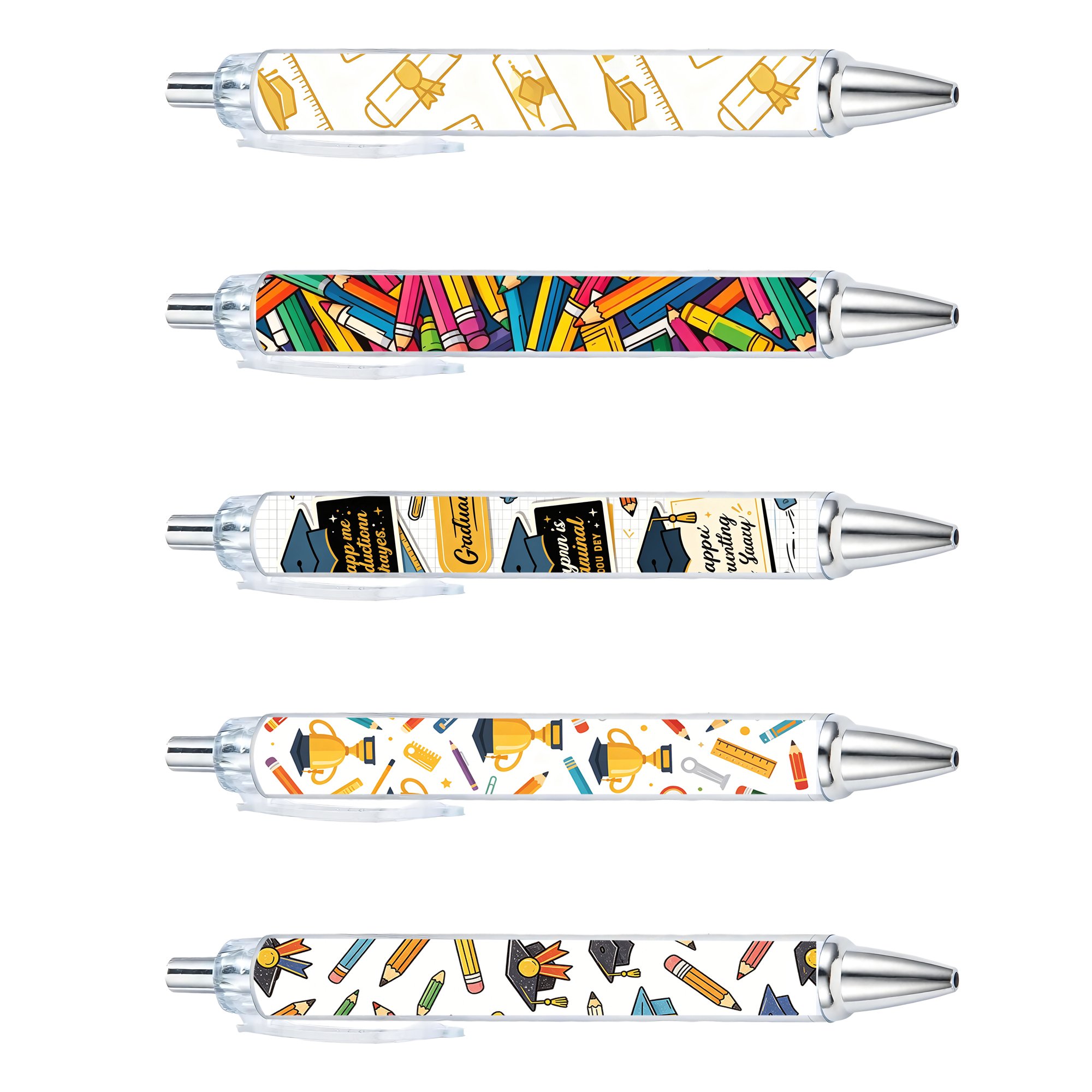 Graduation Celebration Multi-Pattern Ballpoint Pen