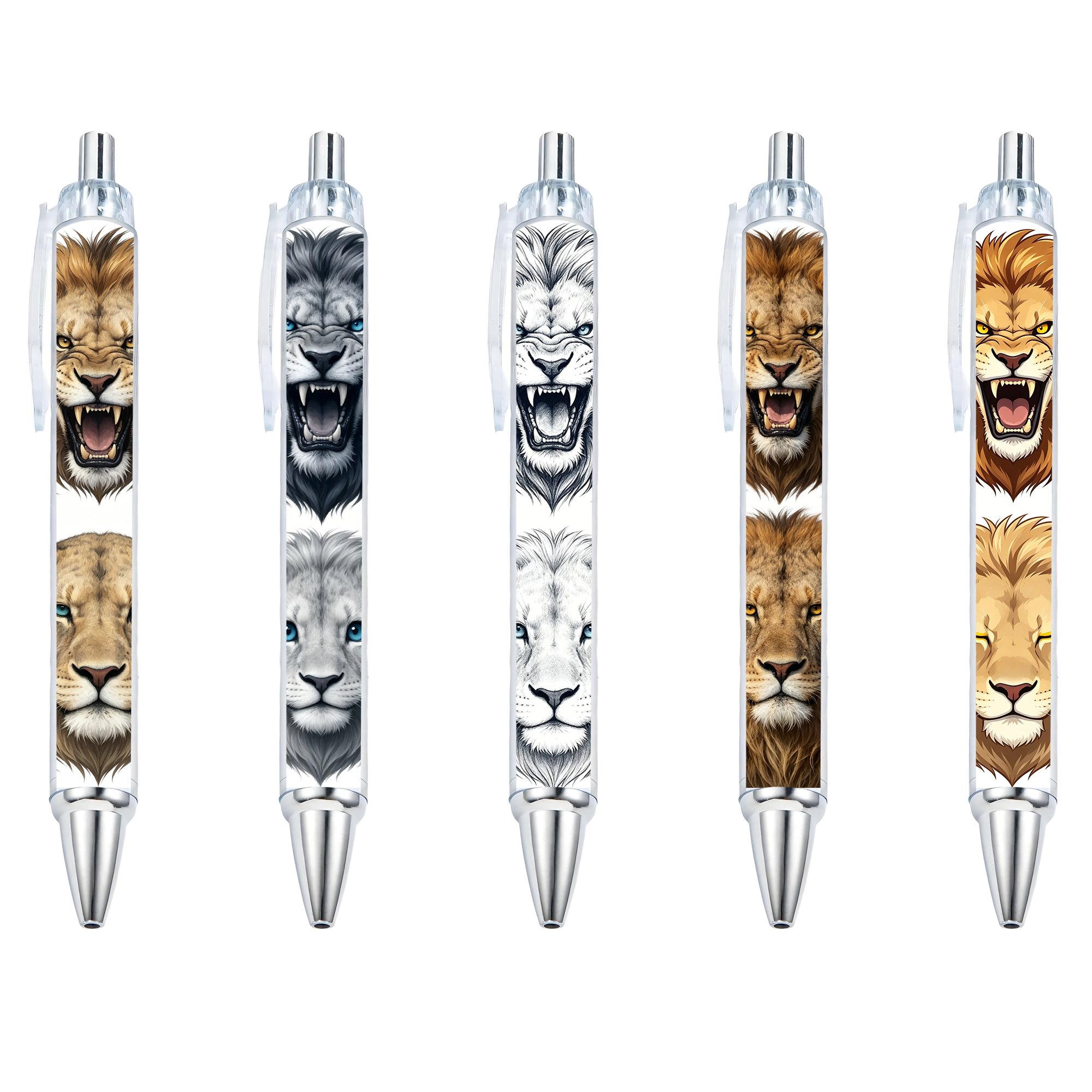 Roaring Lion Ballpoint Pens - 10-Pack
