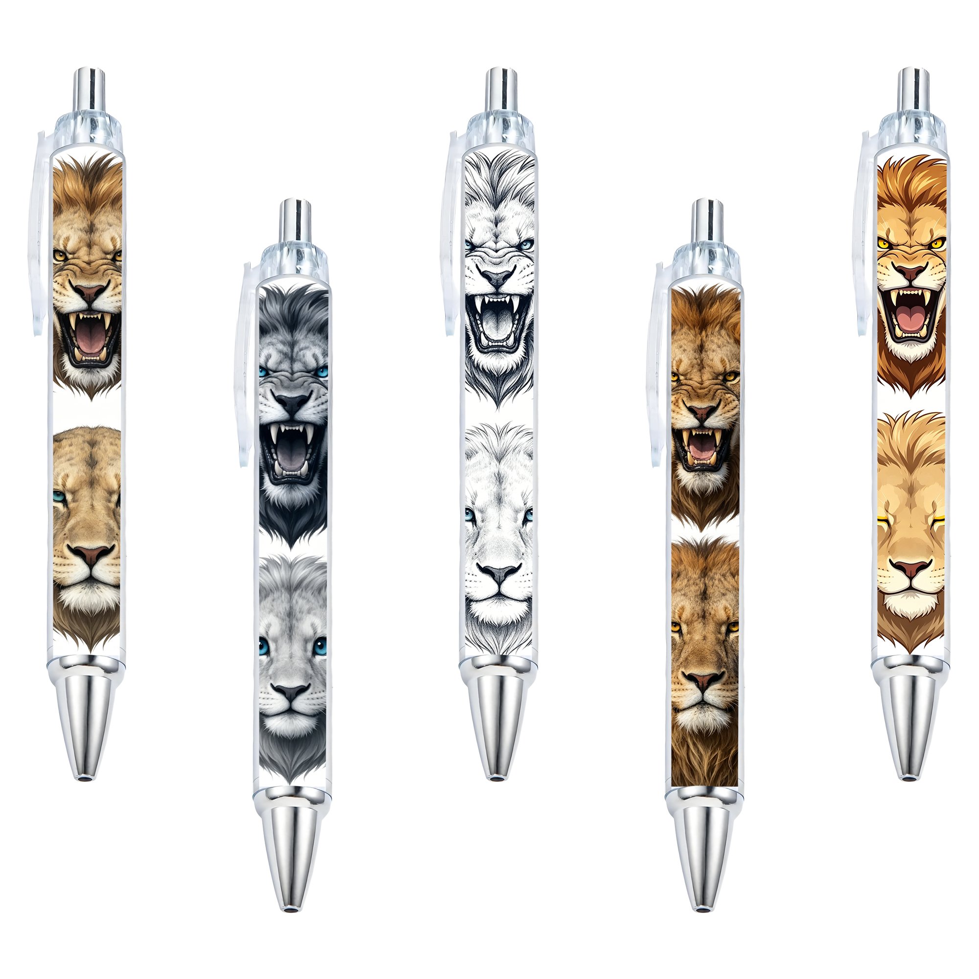 Roaring Lion Ballpoint Pens - 10-Pack