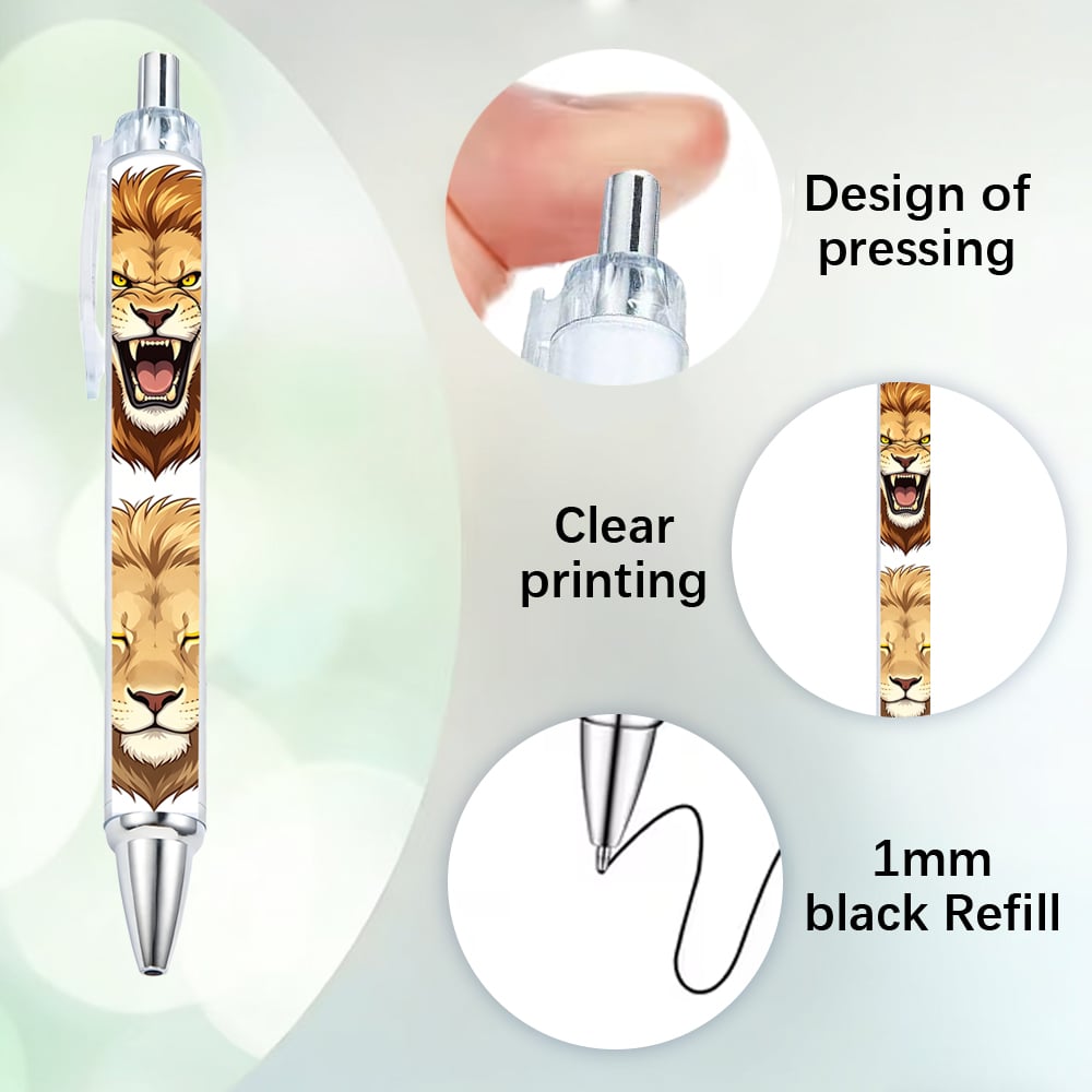 Roaring Lion Ballpoint Pens - 10-Pack