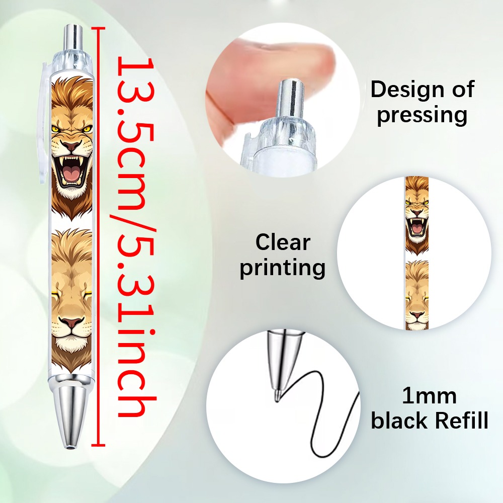 Roaring Lion Ballpoint Pens - 10-Pack