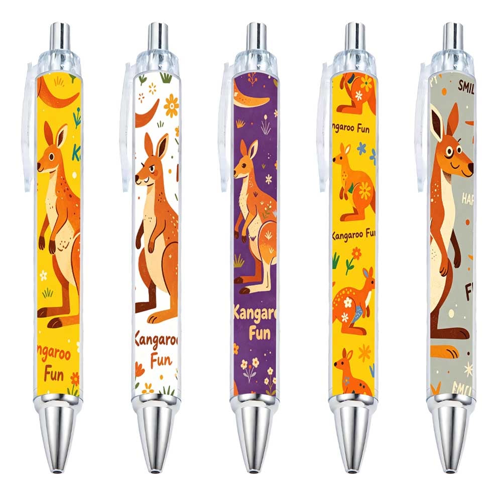 Kangaroo Ballpoint Pens - 10-Pack